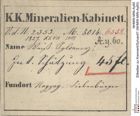 Etiketten zu Krennerit/Sylvanit? (NHMW-MIN-Ay60)